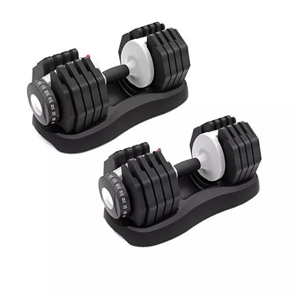 Par de mancuernas ajustables de 2.5 a 25kg