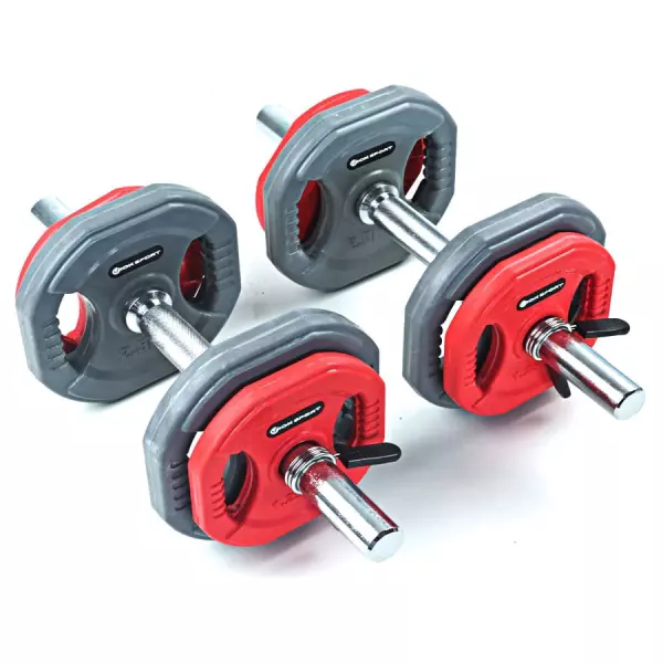 Kit de mancuernas con discos hasta 21kg#