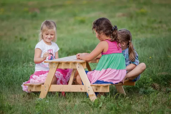Mesa Pumba PICNIC INFANTIL 90X70X50