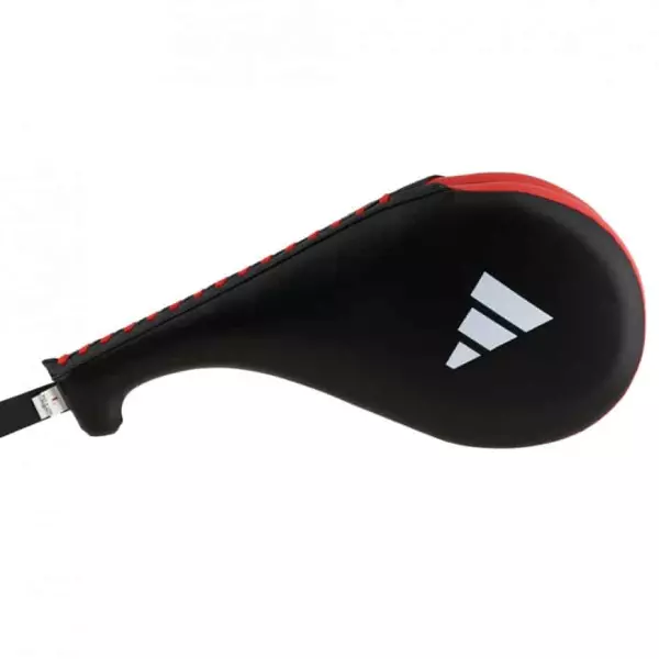 MITT DOBLE ADIDAS DE P.U. ADITDT03 (NEGRO/ROJO) PALA BOXEO