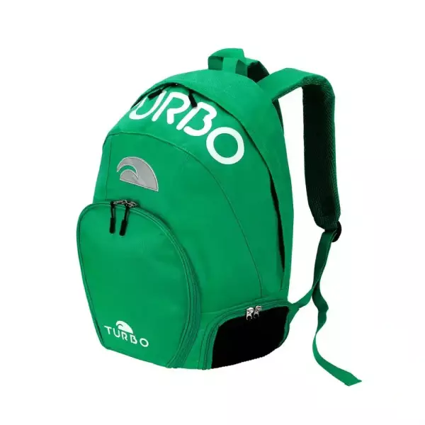 Mochila Turbo Sedna naranja/ azul /NEGRO 25 L NATACION 28x23x47 cm. - VERDE
