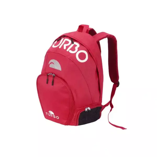 Mochila Turbo Sedna naranja/ azul /NEGRO 25 L NATACION 28x23x47 cm. - Rojo