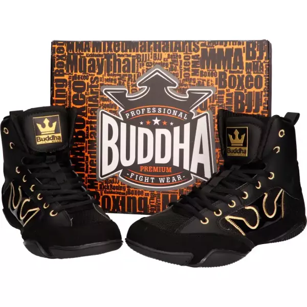 ZAPATOS DE BOXEO  EPIC NEGROS MATE