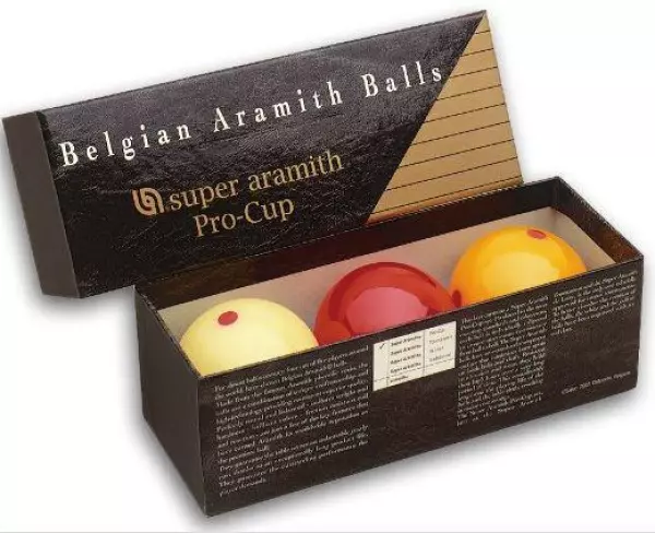 Juego Bolas Billar Carambola Super Aramith Pro Cup 61.5mm 2270.600