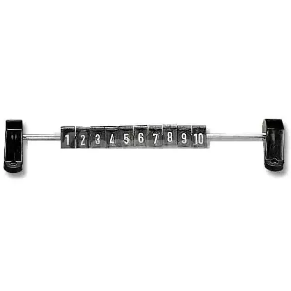 Marcador Contador Futbolin Negro 6017