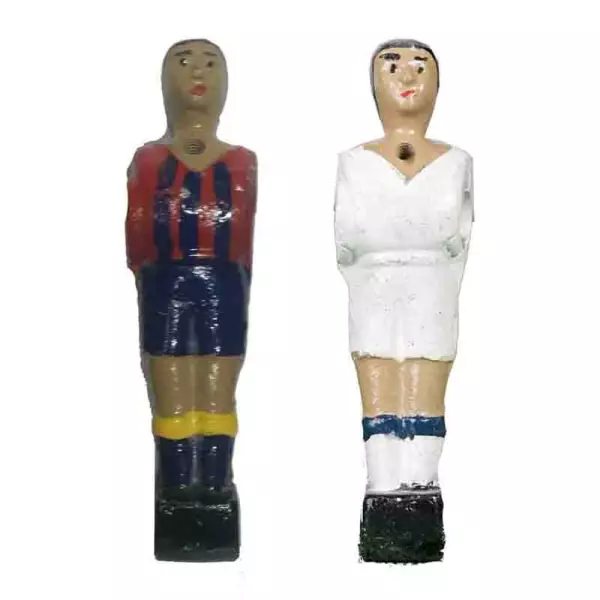 Jugador de Futbolin Metal Piernas Juntas14mm