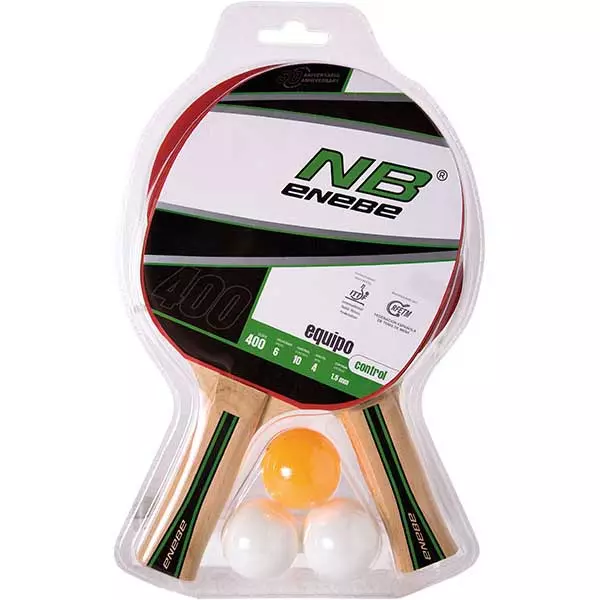 Juego Completo NB Equipo 400 ( 2 palas + 3 Pelotas) 888420