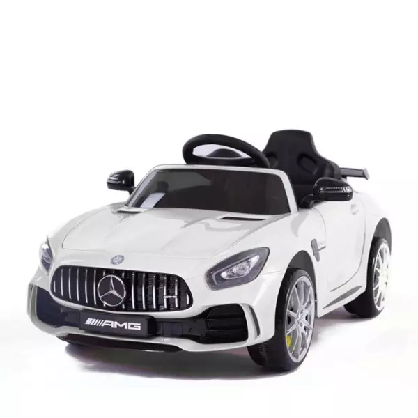 Coche eléctrico- Mercedes GTR blanco/negro/rojo con radio control HL2882 PREGUNTAR STOCK