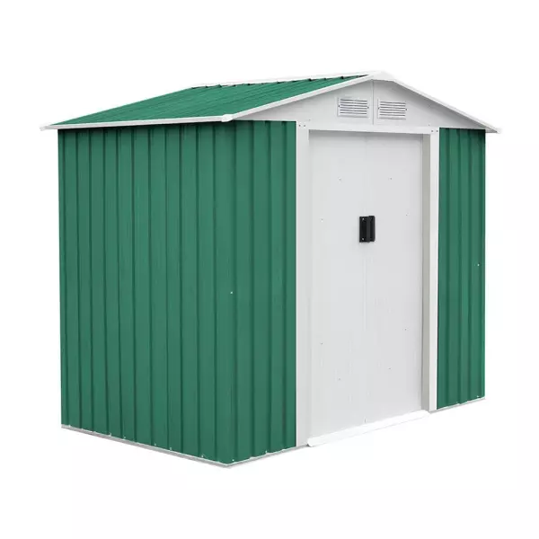 Caseta Metálica Gardiun Manchester Verde 3,64 m2 KIS12141