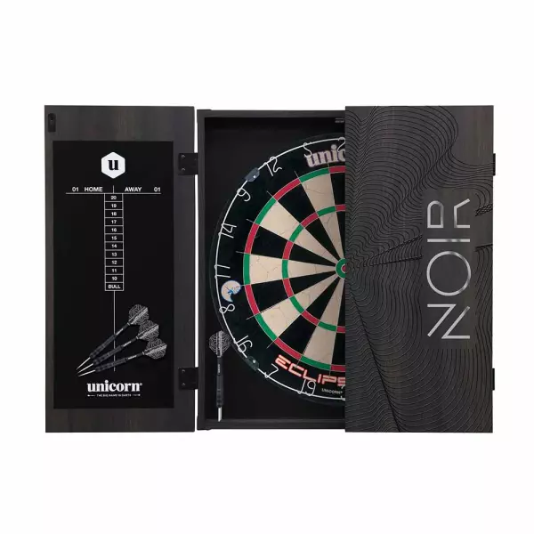 Armario + Diana Unicorn Darts Noir Home 46237 DARDOS PUNTA DE ACERO