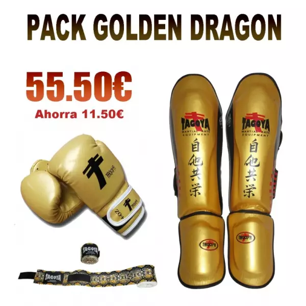 PACK GOLDEN DRAGON BOXEO