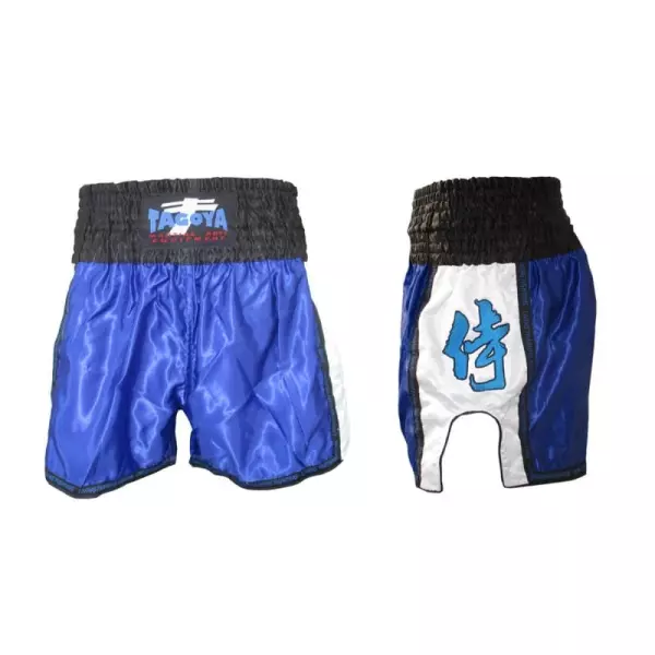 Pantalón de Thai Boxing modelo Samurai de raso (satén).