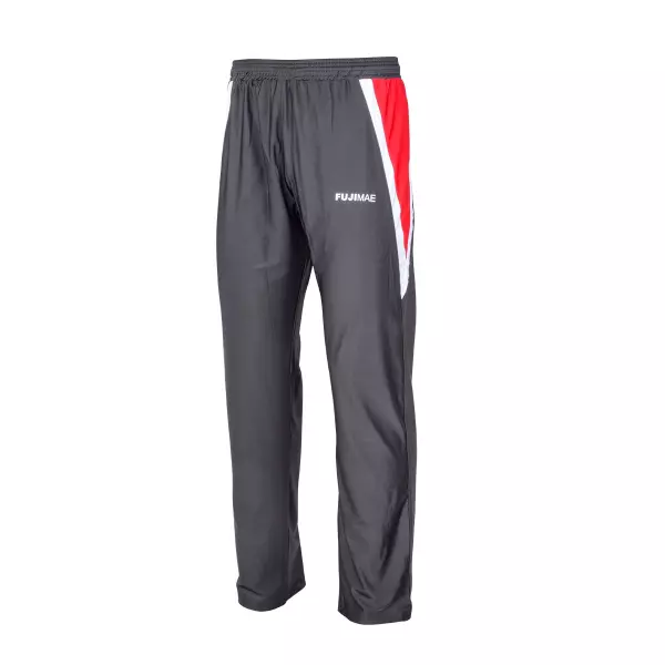 Pantalón Savate. Negro-Rojo. L