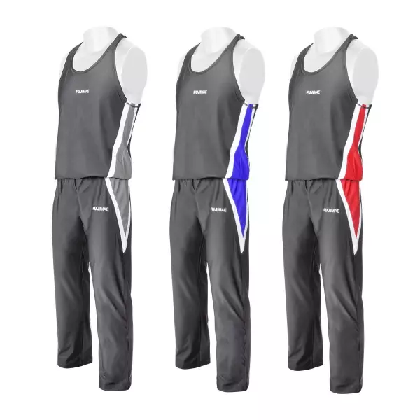 Pantalón Savate. Negro-Azul. M