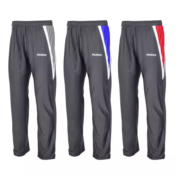 Pantalón Savate. Negro-Rojo. S
