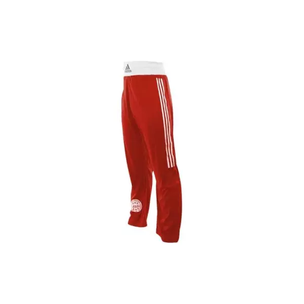 PANTALONES POINT FIGHT PUNCH LINE ADIDAS WAKO ROJO - ADIPFP1_PL