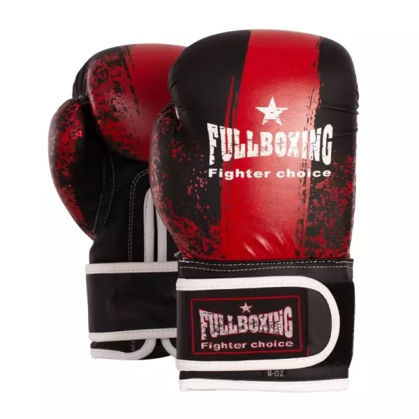 PAR DE GUANTES BOXEO FULLBOXING HURACAN 6/8/10 ONZAS