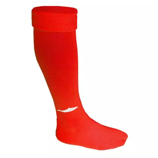 PAR MEDIAS FUTBOL SOFTEE - 30-34, ROJO