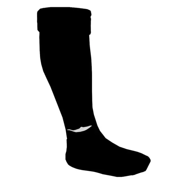 PAR MEDIAS FUTBOL SOFTEE - 41-46, NEGRO