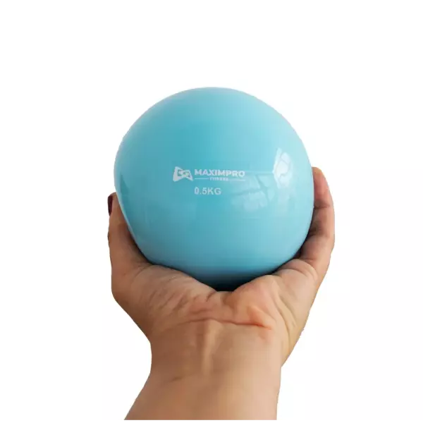 Pelota lastrada BUMBA 0.5 kg Azul claro