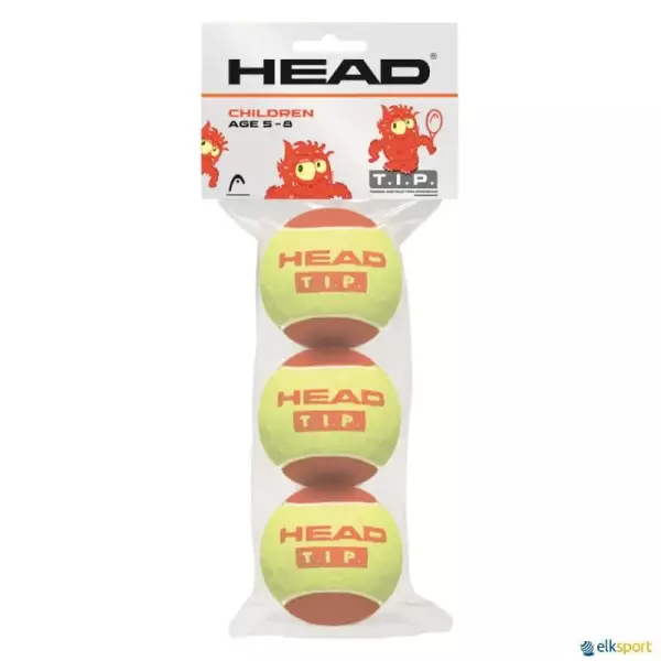 PELOTAS TENIS HEAD TIP ROJA