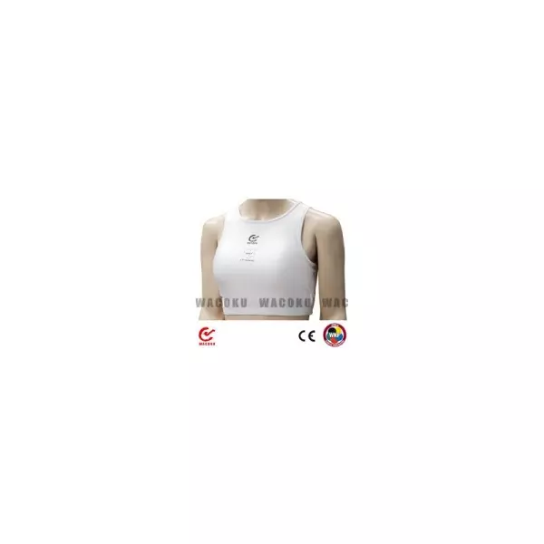 Peto femenino de senos homologado WKF tops KARATE