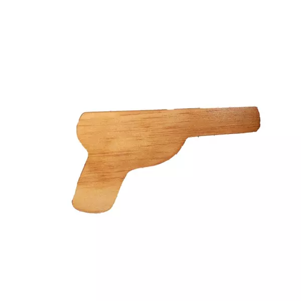 Pistola marrón