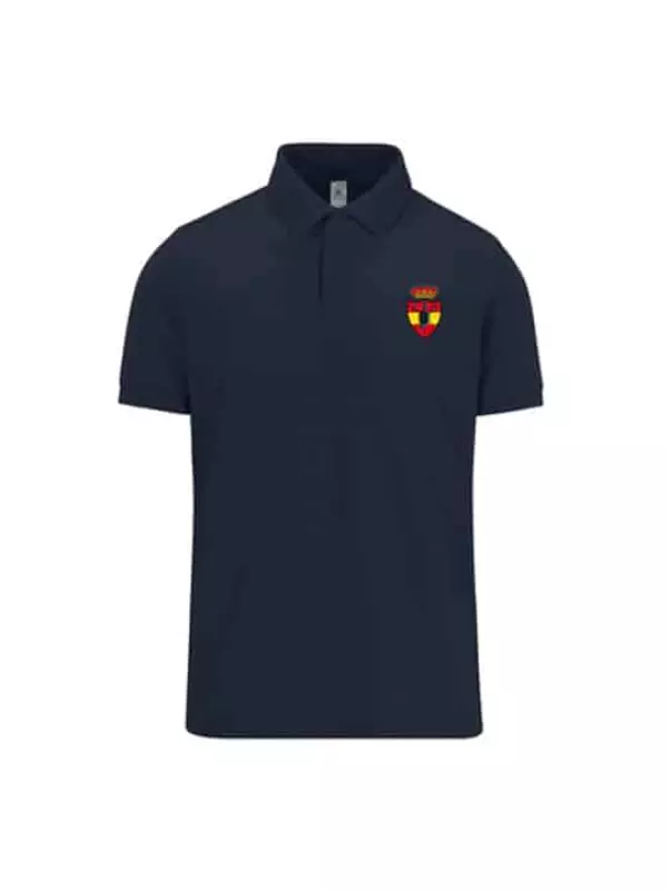 Polo azul para arbitro oficial rfee ESGRIMA
