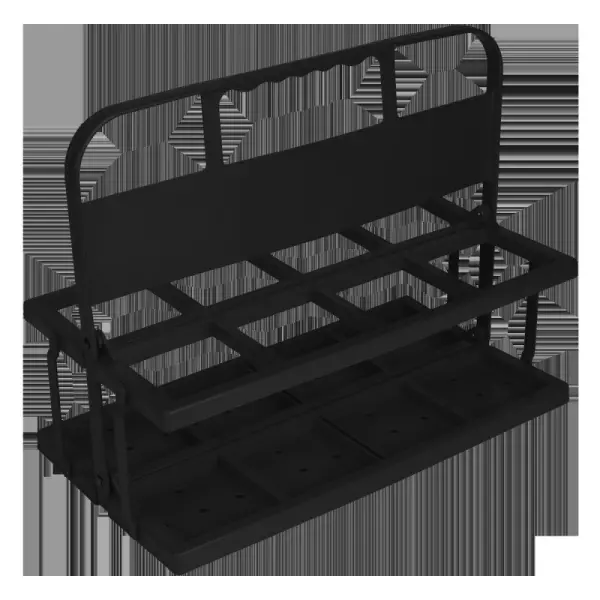 Portabotellas PVC plegable, para 8 botellas (no incluidas)