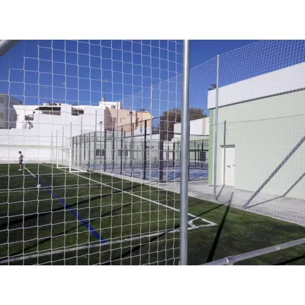 POSTE METALICO GALVANIZADO 7 MTS PARA RED PROTECCION SIN BOTES