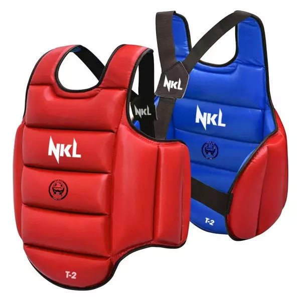 PROTECTOR DE PECHO INFANTIL REVERSIBLE NKL. HOMOLOGADO FED KENPO