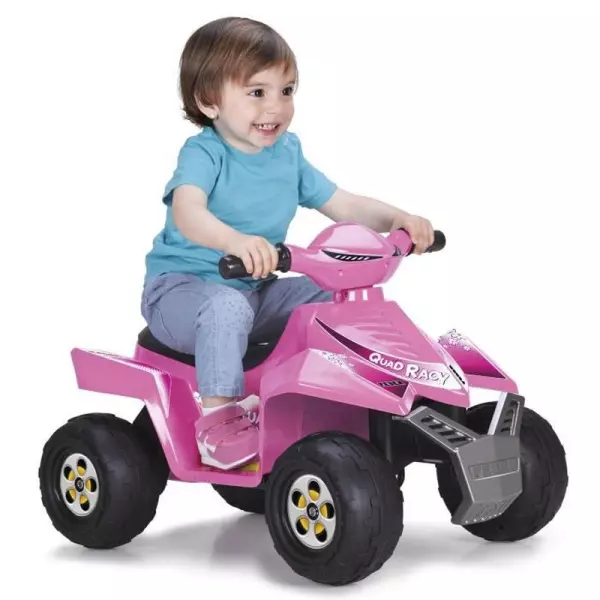 Quad Racy Pink 6V Feber