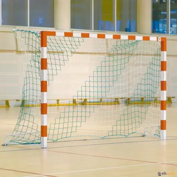 JUEGO 2 REDES BALONMANO / FÚTBOL SALA BICOLOR 4MM