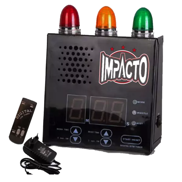 Reloj digital programabe CON MANDO A DISTANCIA BOXEO PREGUNTAR STOCK