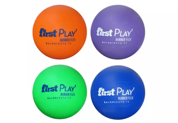 Balón Baloncesto FIRST PLAY Rubber Flex TALLA 5