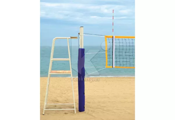 RED VOLEY PLAYA 3 MM. COMPETICION. CINTA PERIMETRAL. AMARILLA/AZUL