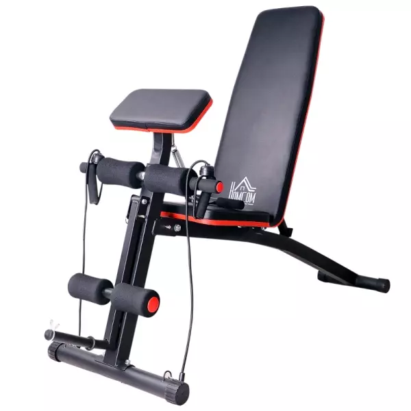 Banco de Mancuerna Plegable Máquina Musculación Multifuncional