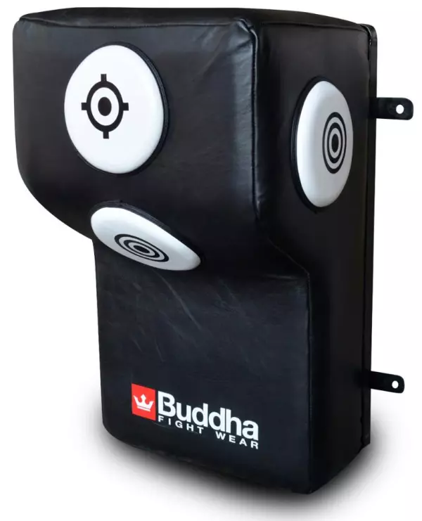 Saco Cuadrado Profesional Buddha Piel boxeo silueta pared preguntar stock