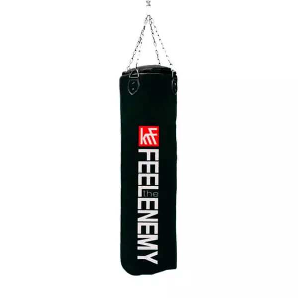 SACO DE ENTRENAMIENTO COLOR NEGRO vacio 120x35 boxeo