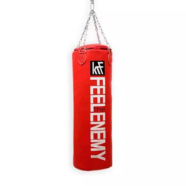 SACO DE ENTRENAMIENTO COLOR ROJO boxeo vacio