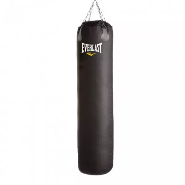EVERLAST SACO MUAY THAI RELLENO CON CADENA 45K 116 CM CUERO SINTETICO