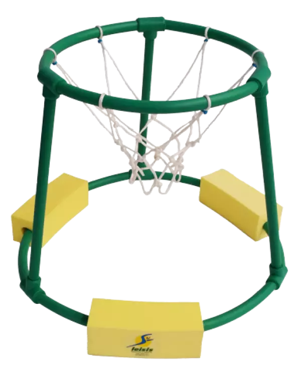 BASKET ACUÁTICO SERIE VERDE. POLIPROPILENO TERMOSOLDADO 65X45 CM CON RED.PISCINAS