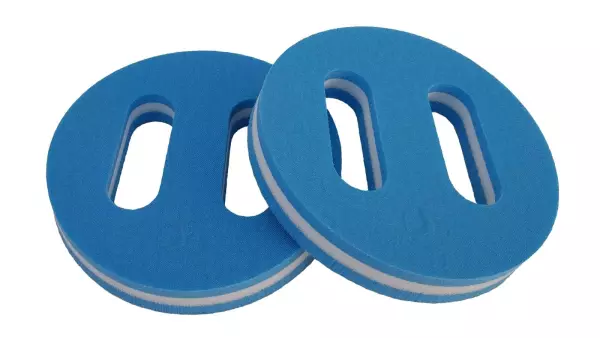 HALTERAS AQUADISK. AZUL-BLANCO-AZUL.
