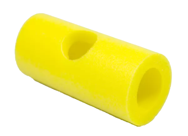 [REF.0101026] CONECTOR CHURROS MEDIO. AMARILLO./AZUL