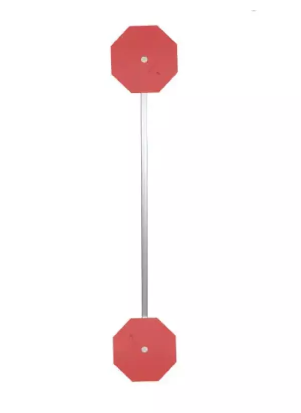 JUEGO HALTERAS MANGO ALUMINIO. FABRICADO EN FLG-E.