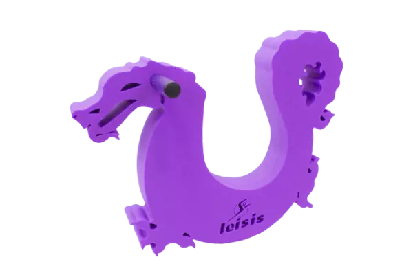DRAGÓN CON CARGA DE EVA. 43 X 52,5 X 8 CM. FABRICADO CON FLG-E tapiz flotante