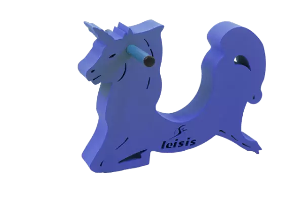 UNICORNIO CON CARGA DE EVA. 43 X 50 X 8 CM. FABRICADO CON FLG-E.  EN STOCK