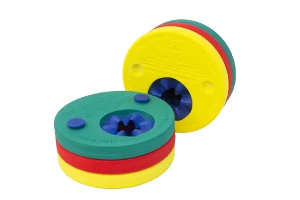 BRAZALETE DELPHIN INFANTIL 6 DISCOS ACOPLABLES.PISCINAS