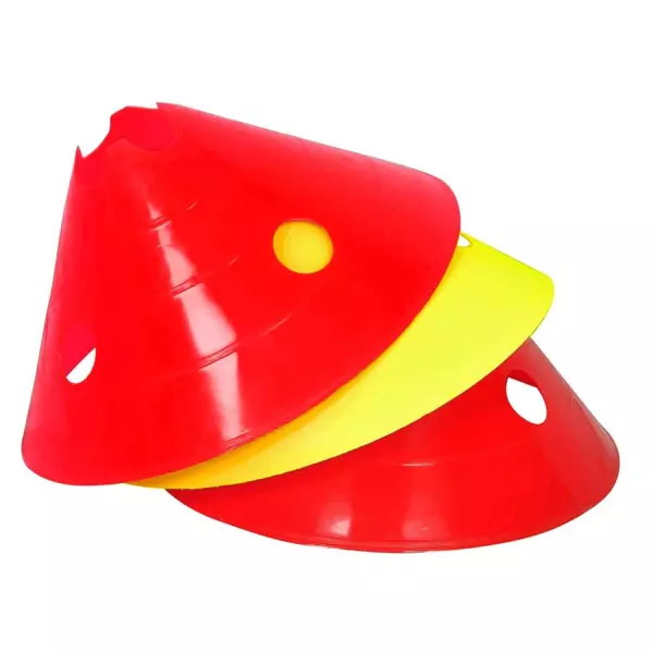 Set 20 megaconos VOLCA Rojo/Amarillo