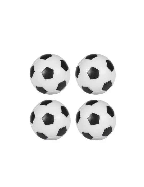 Set de 4 bolas de futbolin de 35 mm